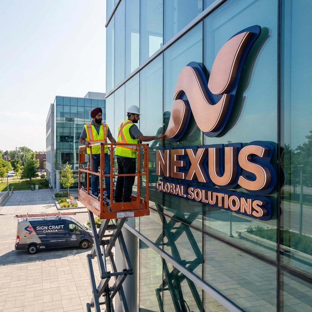 Custom Contour Signage